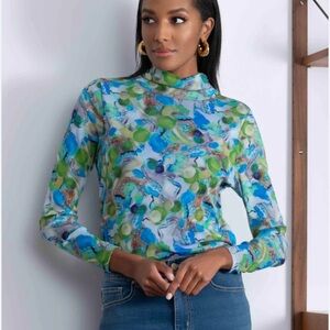 Vibrant Multicolor Women's Blouse